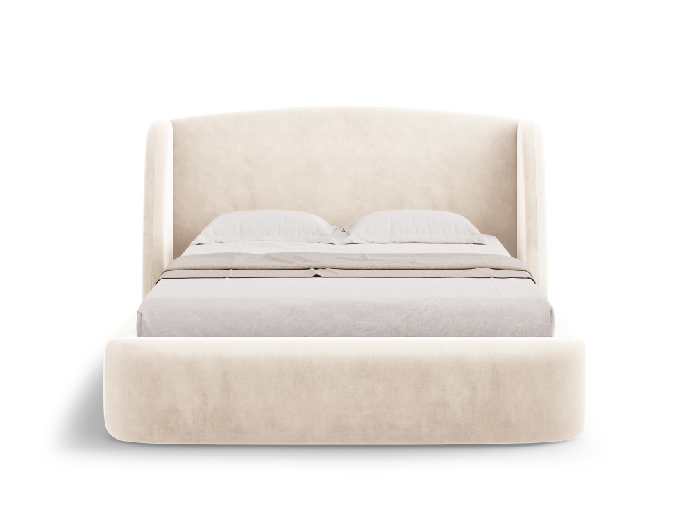 CXL by Christian Lacroix: Aude - velvet bed with headboard