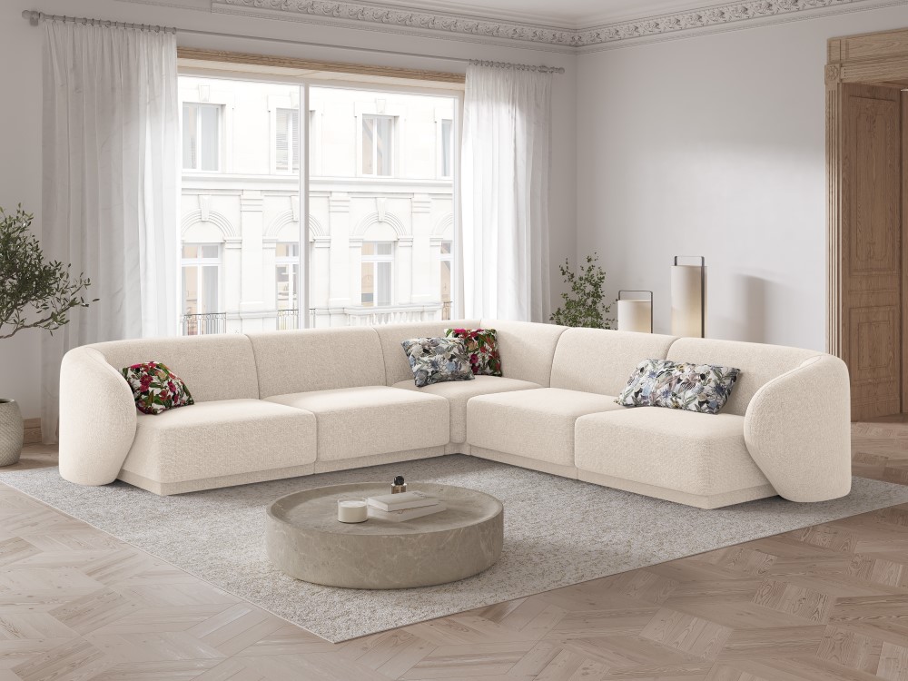 CXL by Christian Lacroix: Sofa narożna, "Lionel", 6 miejscowa, 265x265x74
Wyprodukowano w Europie - sofa narożna 6 miejsc