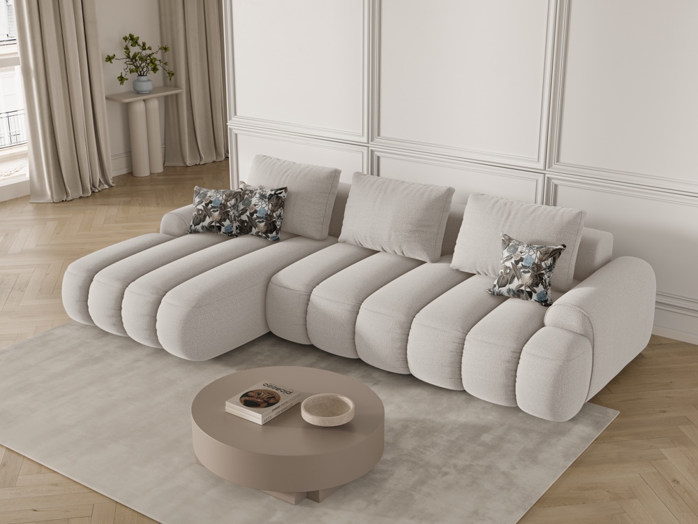 CXL by Christian Lacroix: Simona - corner sofa with bed function and box 3 seats