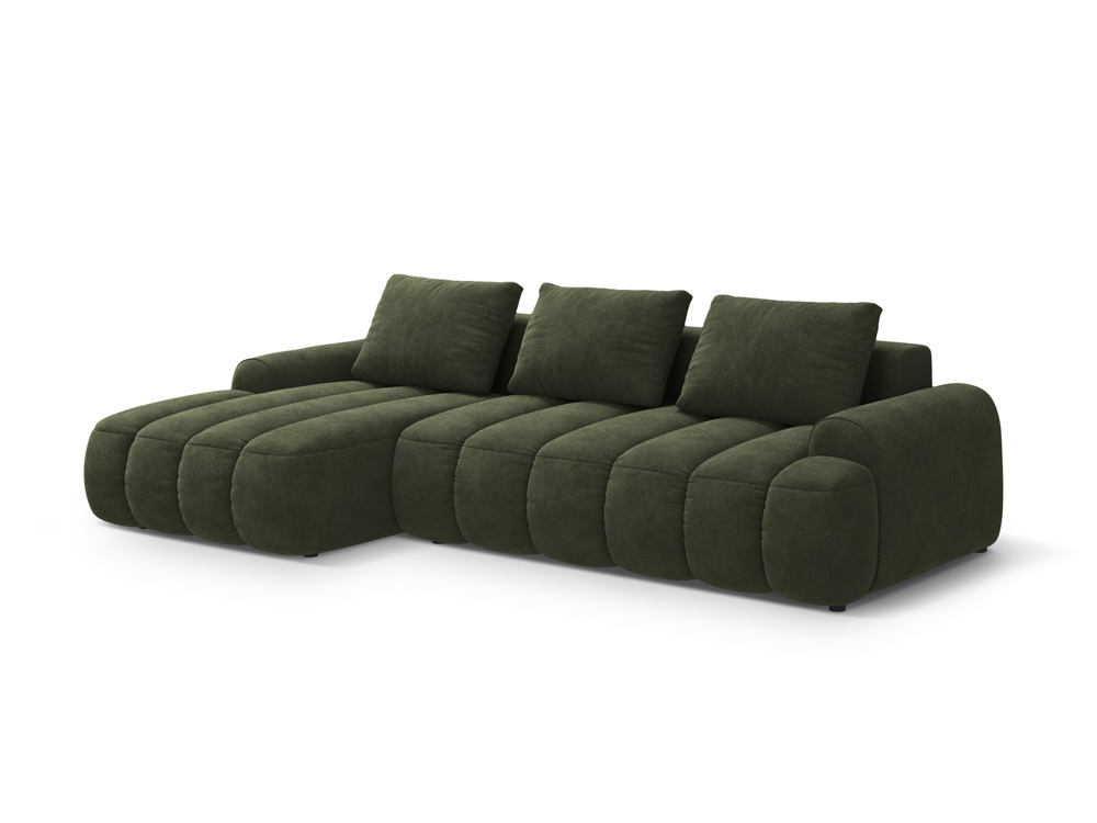 CXL by Christian Lacroix Simona, corner sofa with bed function and box 3 seats