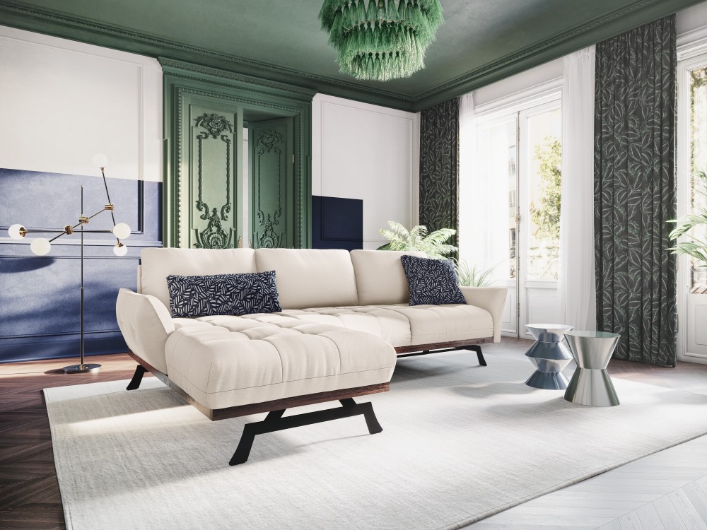 CXL by Christian Lacroix: Olivier - corner sofa 4 seats