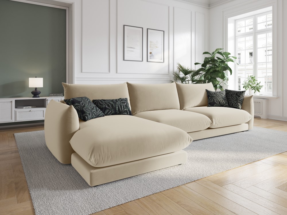 CXL by Christian Lacroix: Naima - corner sofa 4 seats