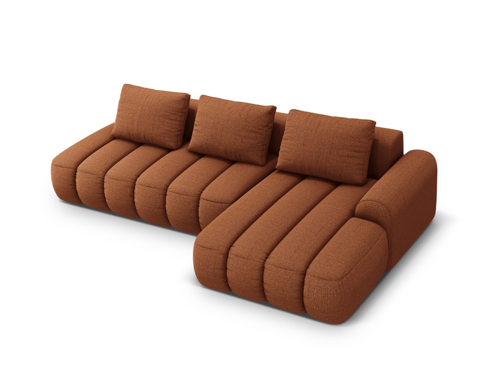 CXL by Christian Lacroix Simona, corner sofa with bed function and box 4 seats