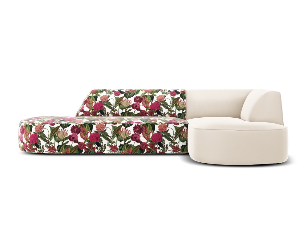CXL by Christian Lacroix Charles, corner sofa 4 seats