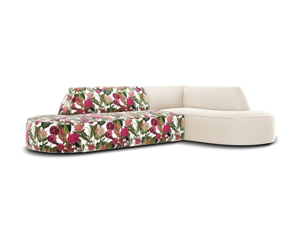 CXL by Christian Lacroix Charles, corner sofa 4 seats