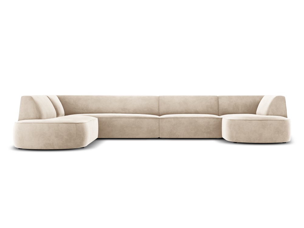 CXL by Christian Lacroix: Panoramic Sofa, "Charles", 7 Seats, 366x273x69
Made in Europe - panoramic sofa 7 seats