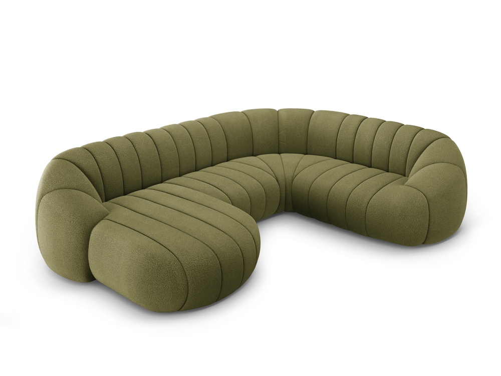 CXL by Christian Lacroix Remy, panoramic corner sofa 6 seats
