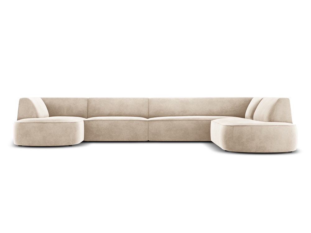 CXL by Christian Lacroix: Panoramic Sofa, "Charles", 7 Seats, 366x273x69
Made in Europe - panoramic sofa 7 seats